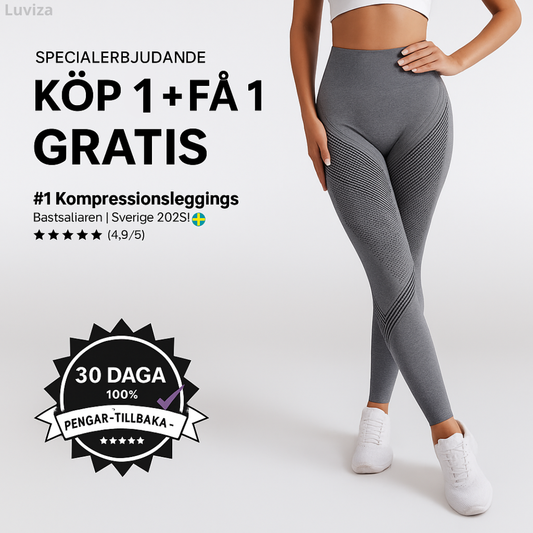 Compression Leggings – Anti-cellulite & lyftande effekt